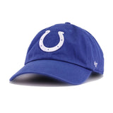 Indianapolis Colts Songbird Blue 47 Brand Clean Up Dad Hat