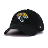 Jacksonville Jaguars Black 47 Brand Clean Up Dad Hat