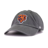 Chicago Bears Iron Grey 47 Brand Clean Up Dad Hat