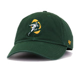 Green Bay Packers Legacy Dark Green 47 Brand Clean Up Dad Hat