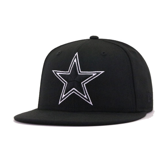 Dallas Cowboys Black New Era 59Fifty Fitted