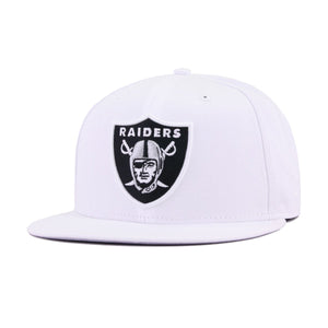 Las Vegas Raiders White New Era 9Fifty Snapback