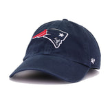 New England Patriots Navy 47 Brand Clean Up Dad Hat
