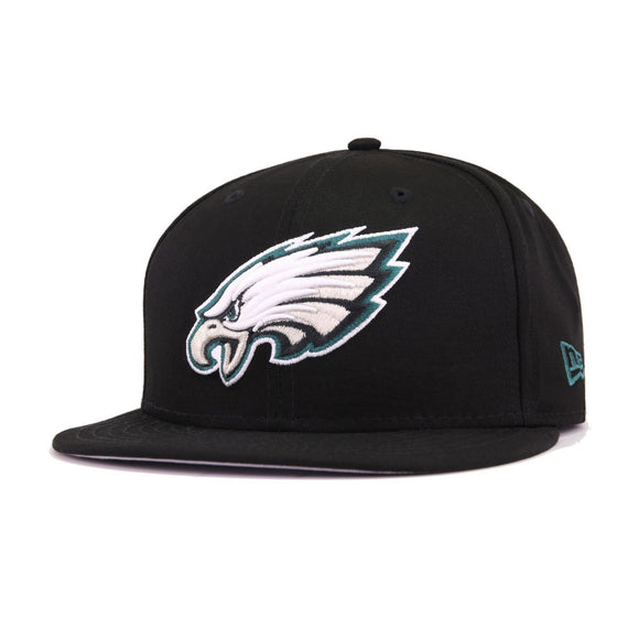 Philadelphia Eagles Black New Era 9Fifty Snapback