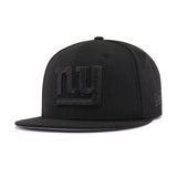 New York Giants Black on Black New Era 59Fifty Fitted