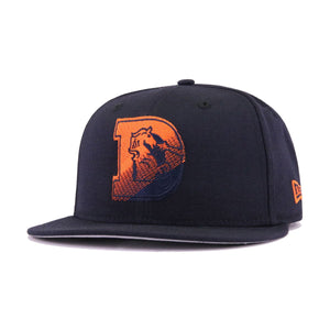 Denver Broncos Legacy Navy Orangeade New Era 9Fifty Snapback