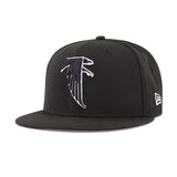 Atlanta Falcons Legacy Black New Era 59Fifty Fitted