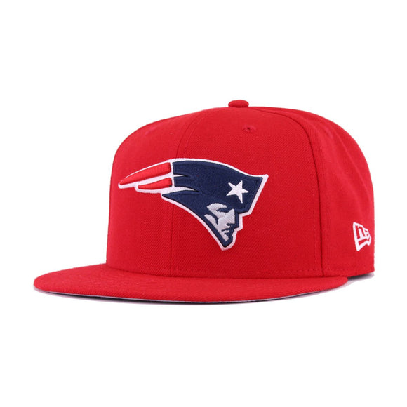 New England Patriots Scarlet Super Bowl 49 New Era 9Fifty Snapback