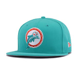 Miami Dolphins Teal Breeze Super Bowl 7 New Era 9Fifty Snapback