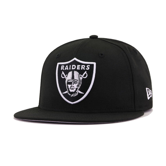 Las Vegas Raiders Black New Era 59Fifty Fitted