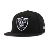 Las Vegas Raiders Black New Era 59Fifty Fitted