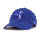 Indianapolis Colts Legacy Songbird Blue 47 Brand Clean Up Dad Hat