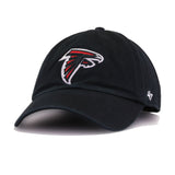 Atlanta Falcons Black 47 Brand Clean Up Dad Hat