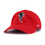 Atlanta Falcons Legacy Scarlet 47 Brand Clean Up Dad Hat