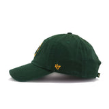 Green Bay Packers Legacy Dark Green 47 Brand Clean Up Dad Hat