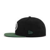 New York Jets Black Cilantro Green New Era 59Fifty Fitted