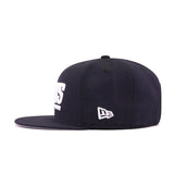 New York Giants Navy Wordmark New Era 9Fifty Snapback