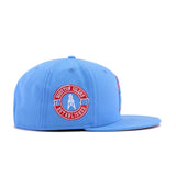 Houston Oilers Radiant Blue New Era 9Fifty Snapback