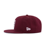 Las Vegas Raiders Maroon New Era 9Fifty Snapback