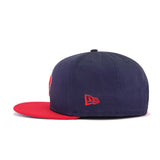 Houston Texans Oceanside Blue Front Door Red New Era 9Fifty Snapback