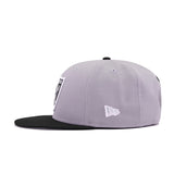 Las Vegas Raiders Grey Black New Era 9Fifty Snapback