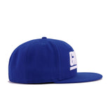 New York Giants Calming Blue White Wordmark Logo New Era 9Fifty Snapback