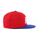 New York Giants Scarlet Calming Blue New Era 59Fifty Fitted