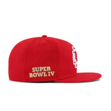 Kansas City Chiefs Scarlet Super Bowl 4 New Era 9Fifty Snapback