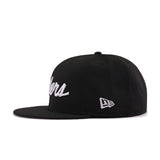 Las Vegas Raiders Black Sideline New Era 59Fifty Fitted
