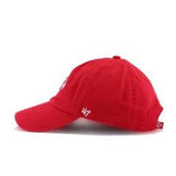 Kansas City Chiefs Front Door Red 47 Brand Clean Up Dad Hat