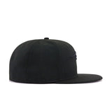 New England Patriots Black on Black New Era 59Fifty Fitted
