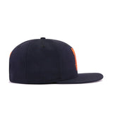 Denver Broncos Legacy Navy Orangeade New Era 9Fifty Snapback