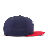 Houston Texans Oceanside Blue Front Door Red New Era 9Fifty Snapback