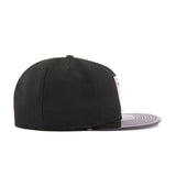 Las Vegas Raiders Black Patent Leather New Era 59Fifty Fitted