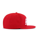 New York Giants Scarlet Wordmark Logo New Era 9Fifty Snapback