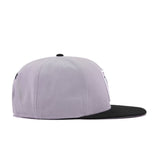 Las Vegas Raiders Grey Black New Era 9Fifty Snapback