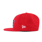 New England Patriots Scarlet Super Bowl 49 New Era 9Fifty Snapback