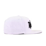 Las Vegas Raiders White Script New Era 9Fifty Snapback