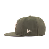 Las Vegas Raiders New Olive New Era 9Fifty Snapback