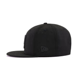 New York Giants Black on Black New Era 59Fifty Fitted