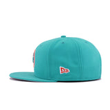 Miami Dolphins Teal Breeze Super Bowl 7 New Era 9Fifty Snapback