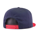 Houston Texans Oceanside Blue Front Door Red New Era 9Fifty Snapback