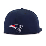 New England Patriots Oceanside Blue Elemental New Era 59Fifty Fitted