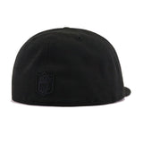 Las Vegas Raiders Black Crested Metal Badge New Era 59Fifty Fitted