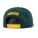 Green Bay Packers Dark Green A's Gold New Era 9Fifty Snapback