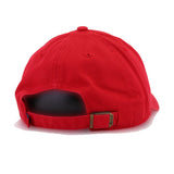 New England Patriots Legacy Scarlet 47 Brand Clean Up Dad Hat