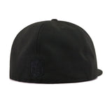 Las Vegas Raiders Black Black Metal Badge New Era 59Fifty Fitted