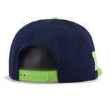 Seattle Seahawks Oceanside Blue Cyber Green New Era 9Fifty Snapback