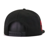 Atlanta Falcons Legacy Black Scarlet New Era 9Fifty Snapback