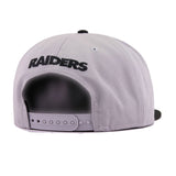 Las Vegas Raiders Grey Black New Era 9Fifty Snapback